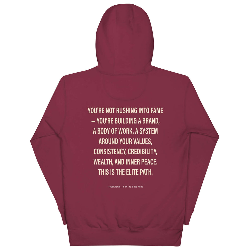 Royalviewz Signature Hoodie Product mockup