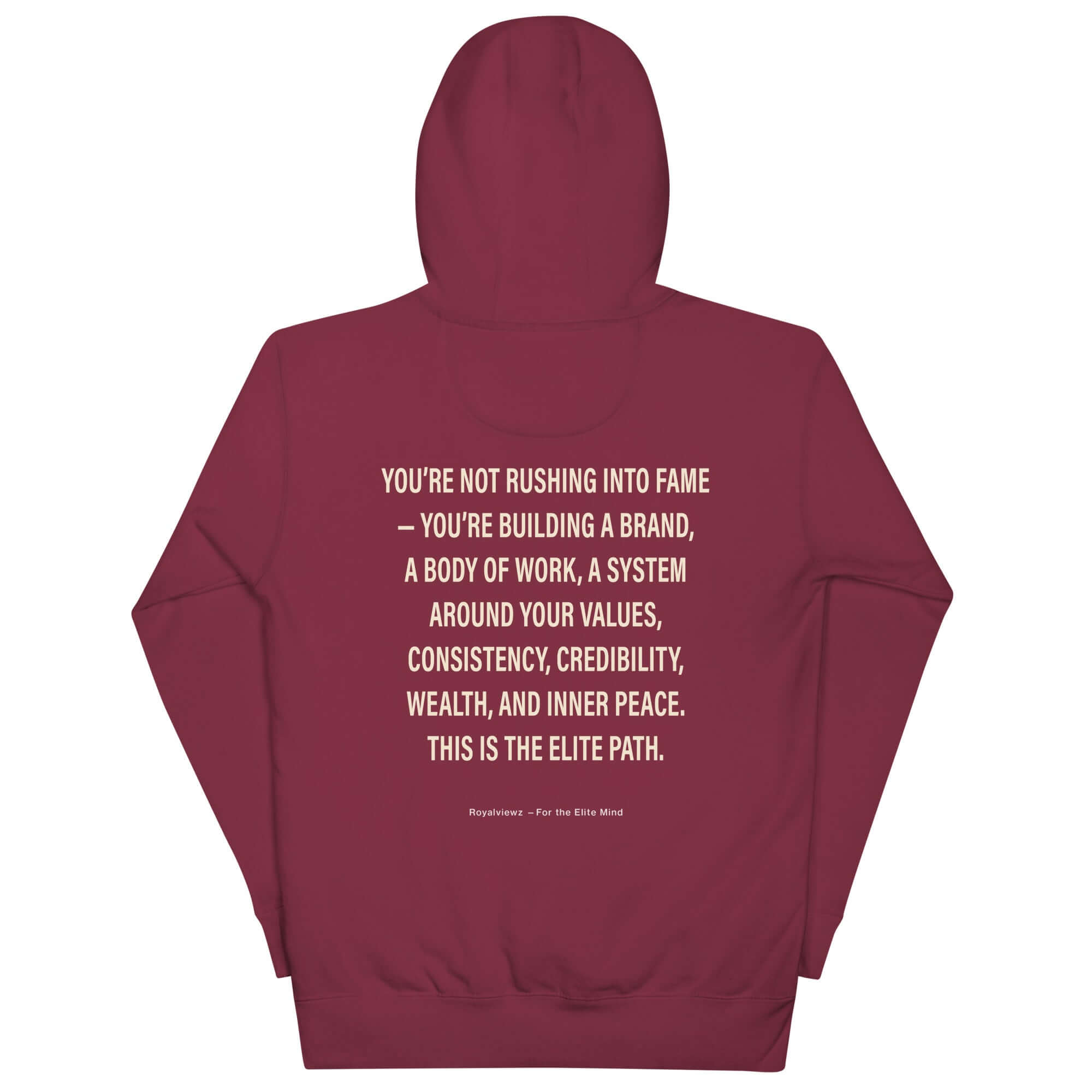Royalviewz Signature Hoodie Product mockup